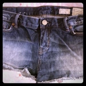 Allsaints Lowe cut off shorts
